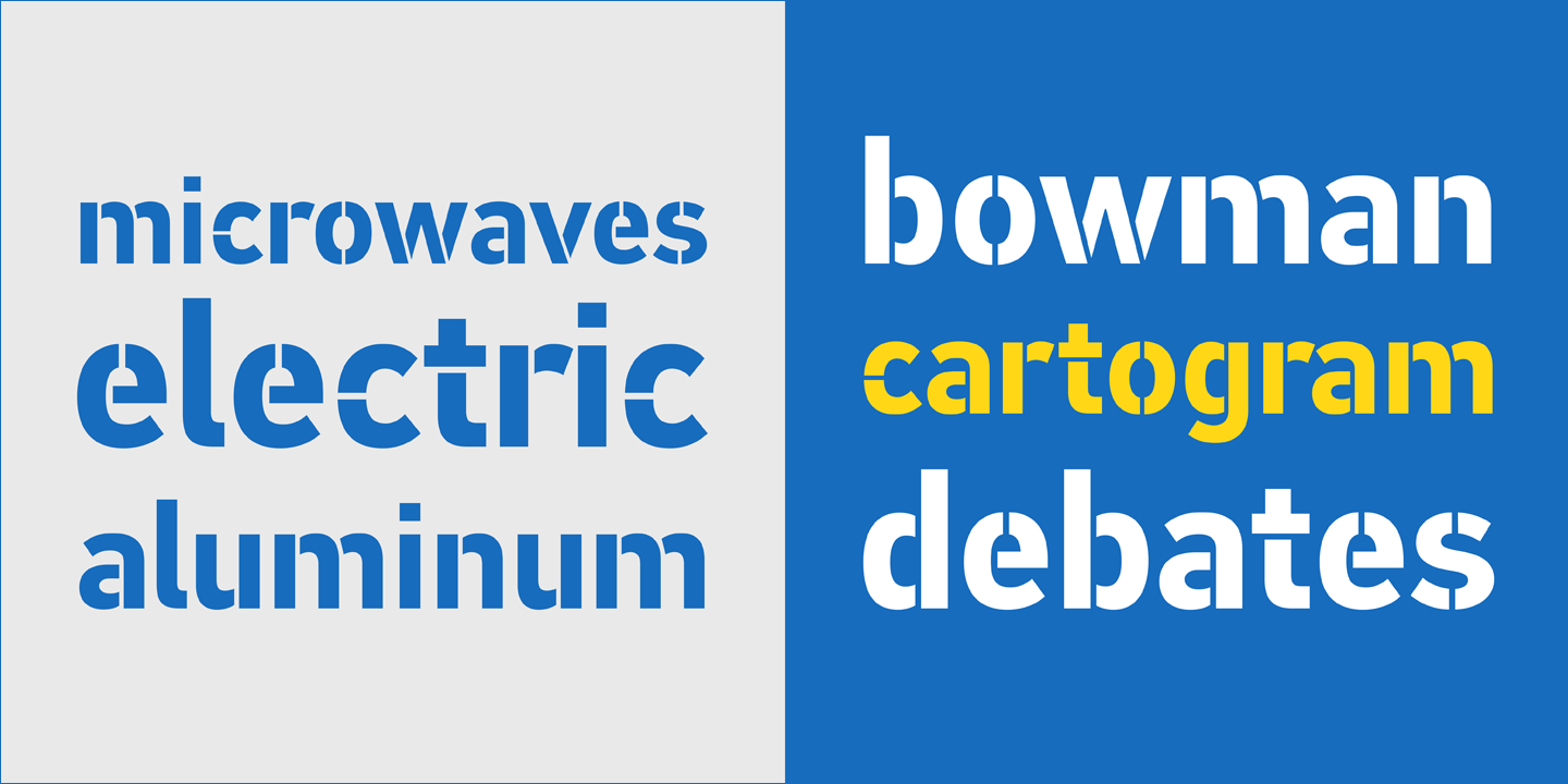 PF DIN Stencil Pro™