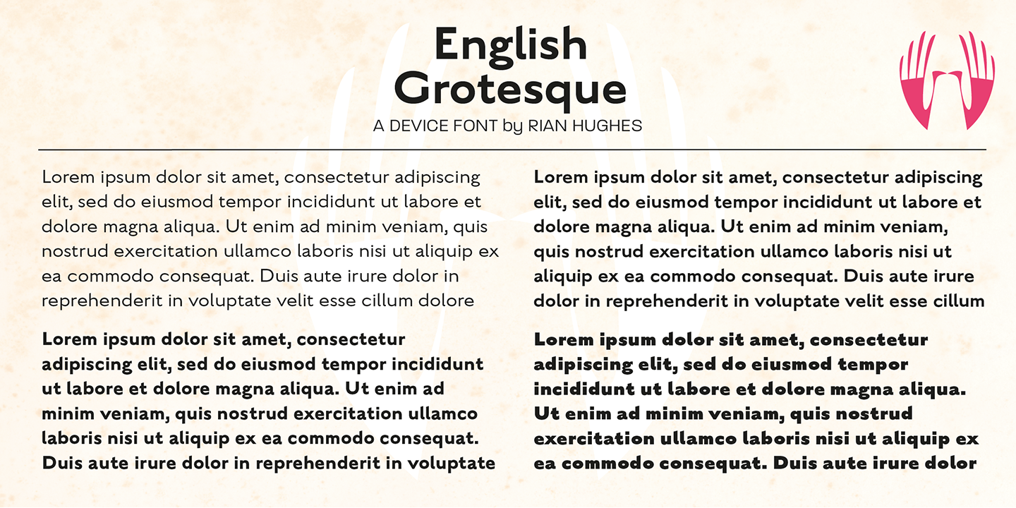 English Grotesque