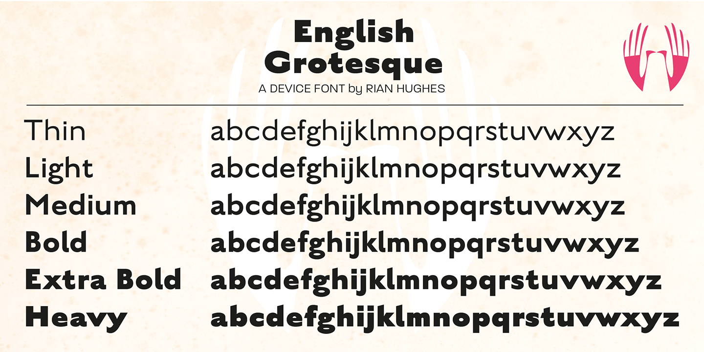 English Grotesque