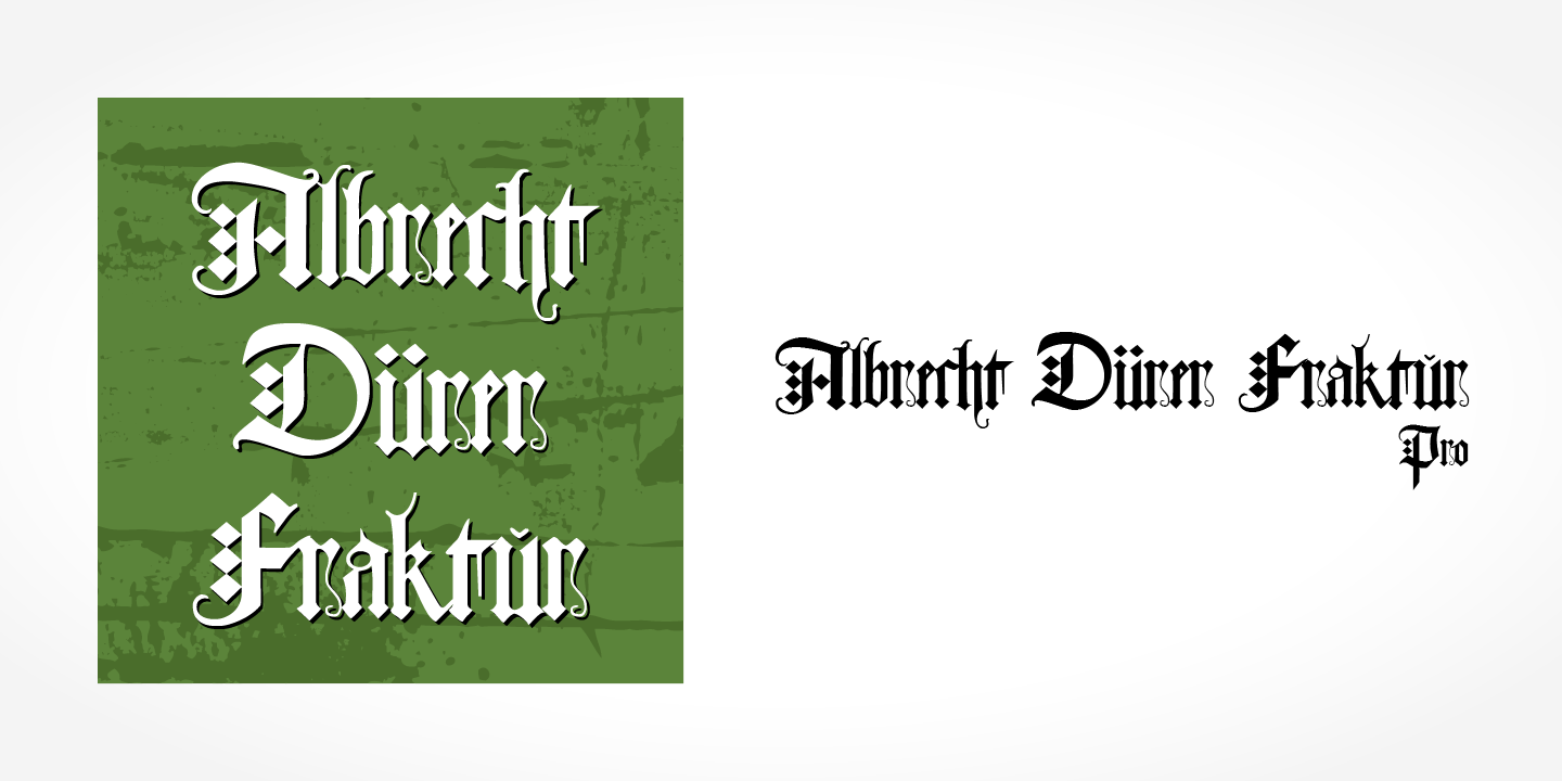 Albrecht Duerer Fraktur Pro