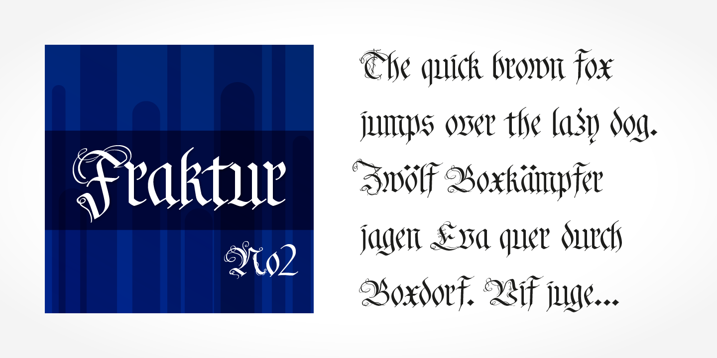 Fraktur No2 Pro