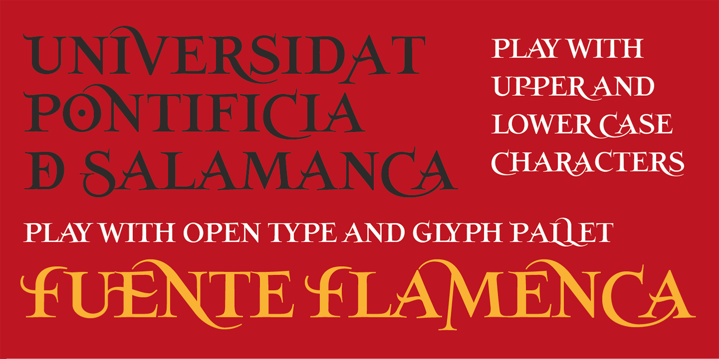 Free Salamanca Tf Script Fonts