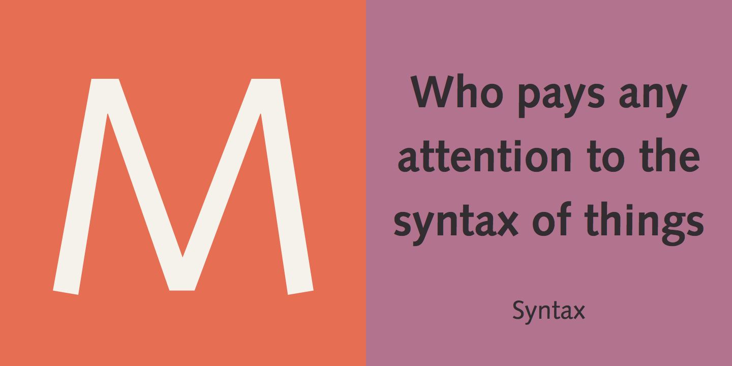 Syntax®