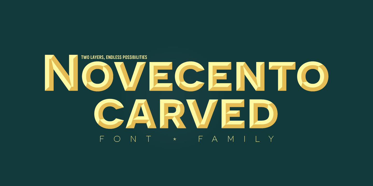 Novecento Carved