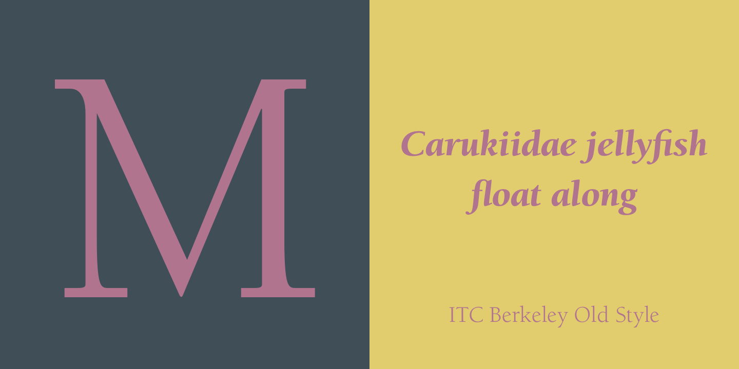 ITC Berkeley Old Style