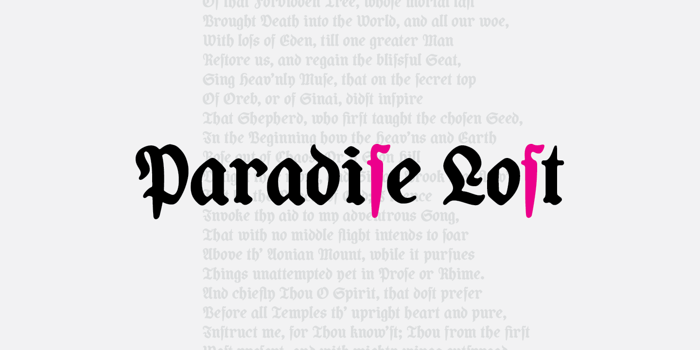 Coop Blackletter