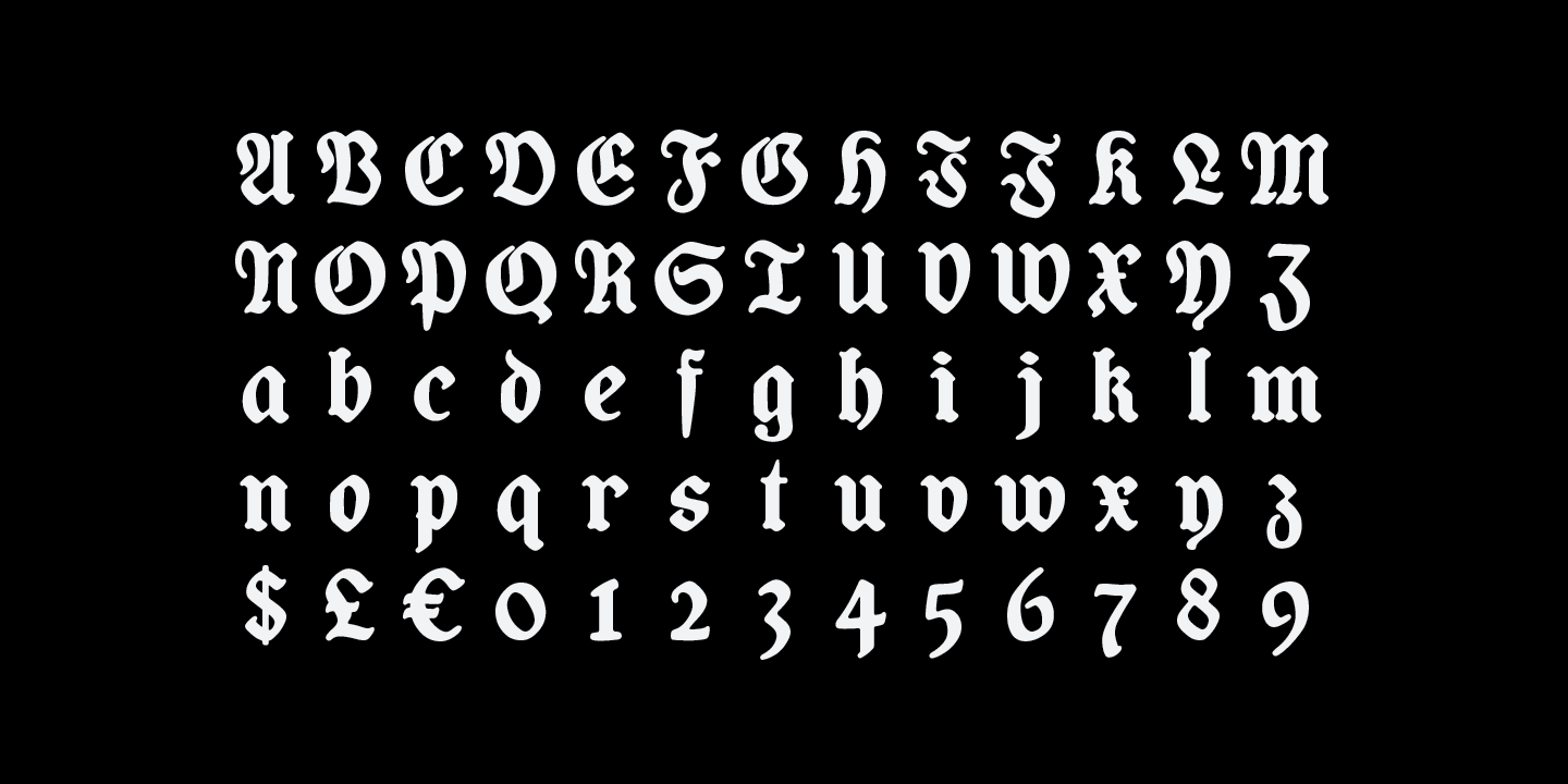 Coop Blackletter