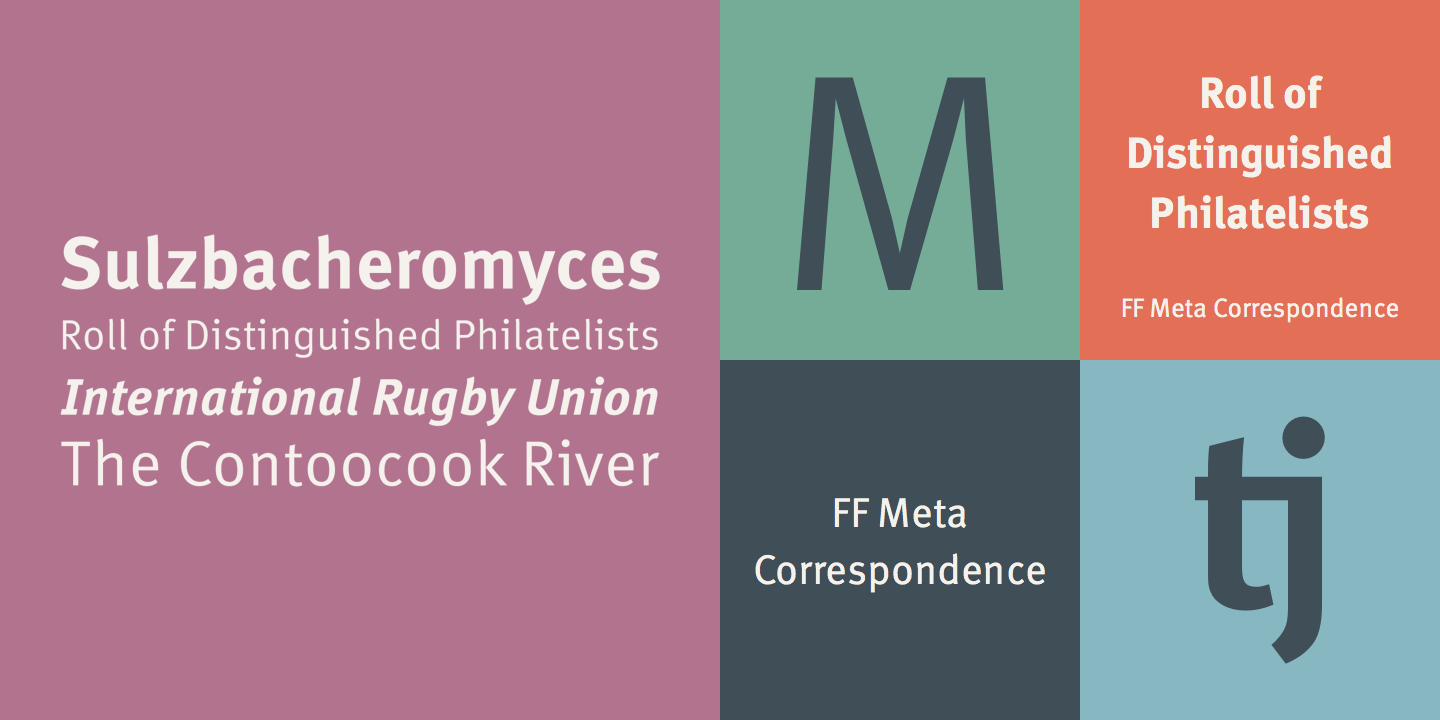 FF Meta® Correspondence