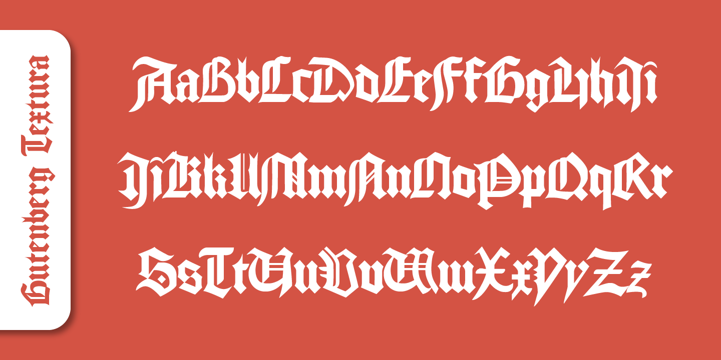 Gutenberg Textura Pro