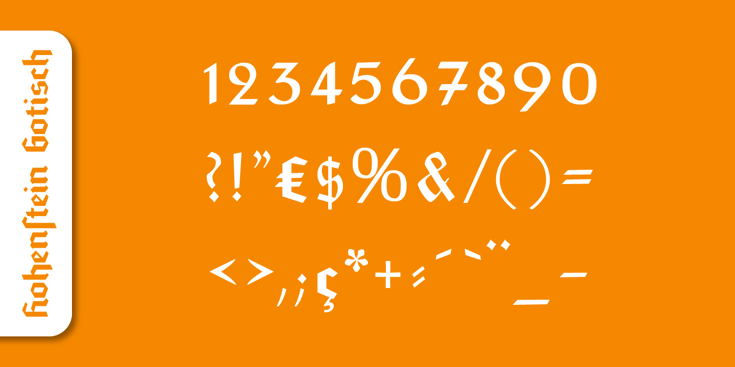 Hohenstein Gotisch Pro