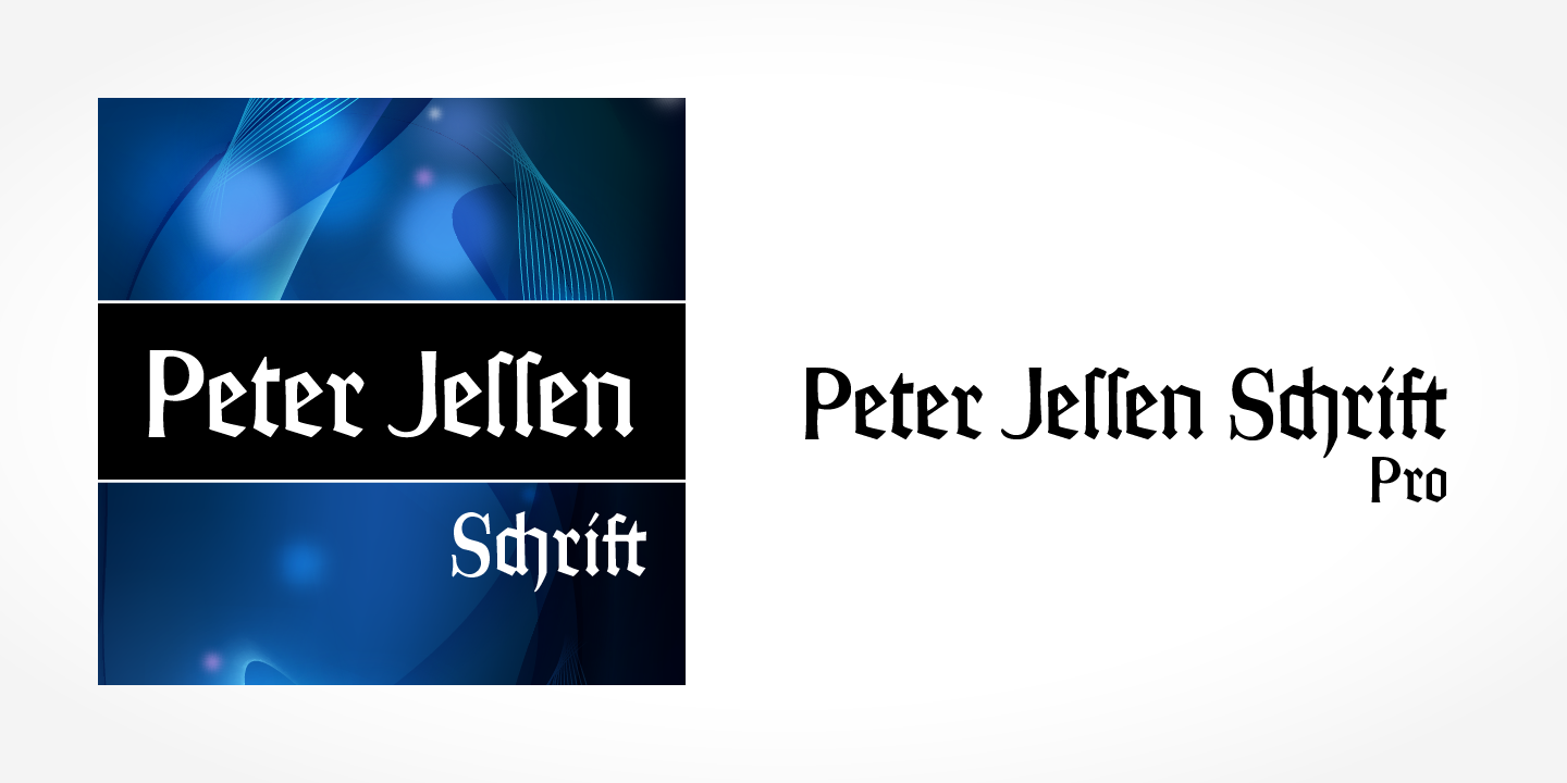 Peter Jessen Schrift Pro