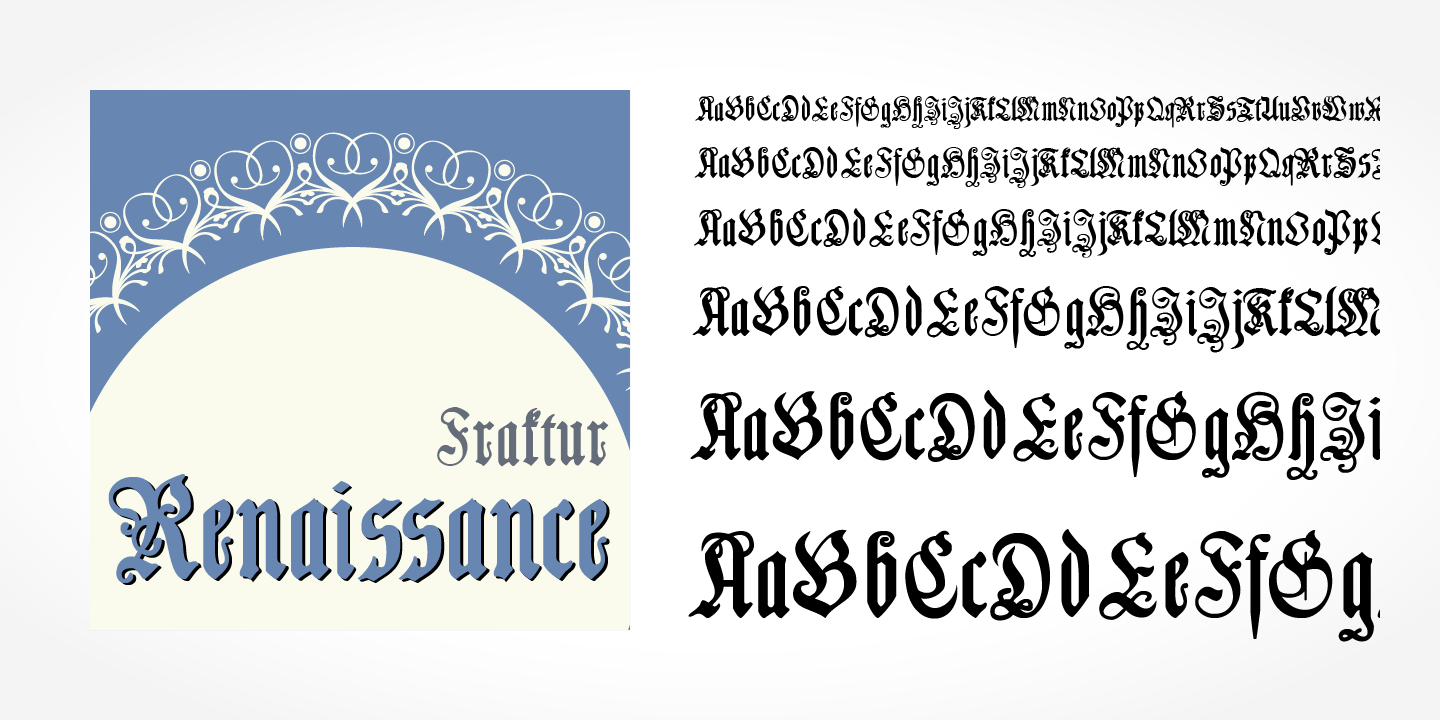 Renaissance Fraktur Pro