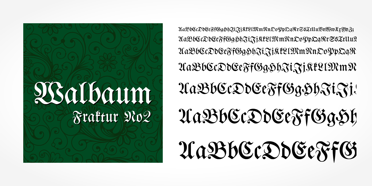 Walbaum Fraktur No2 Pro™