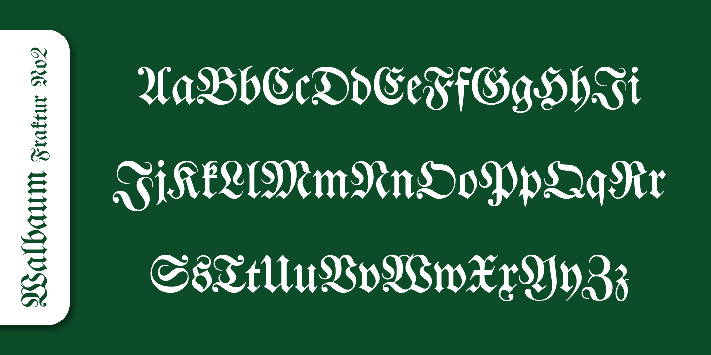 Walbaum Fraktur No2 Pro™