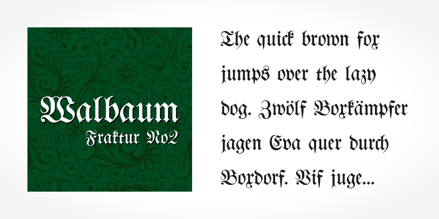 Walbaum Fraktur No2 Pro™