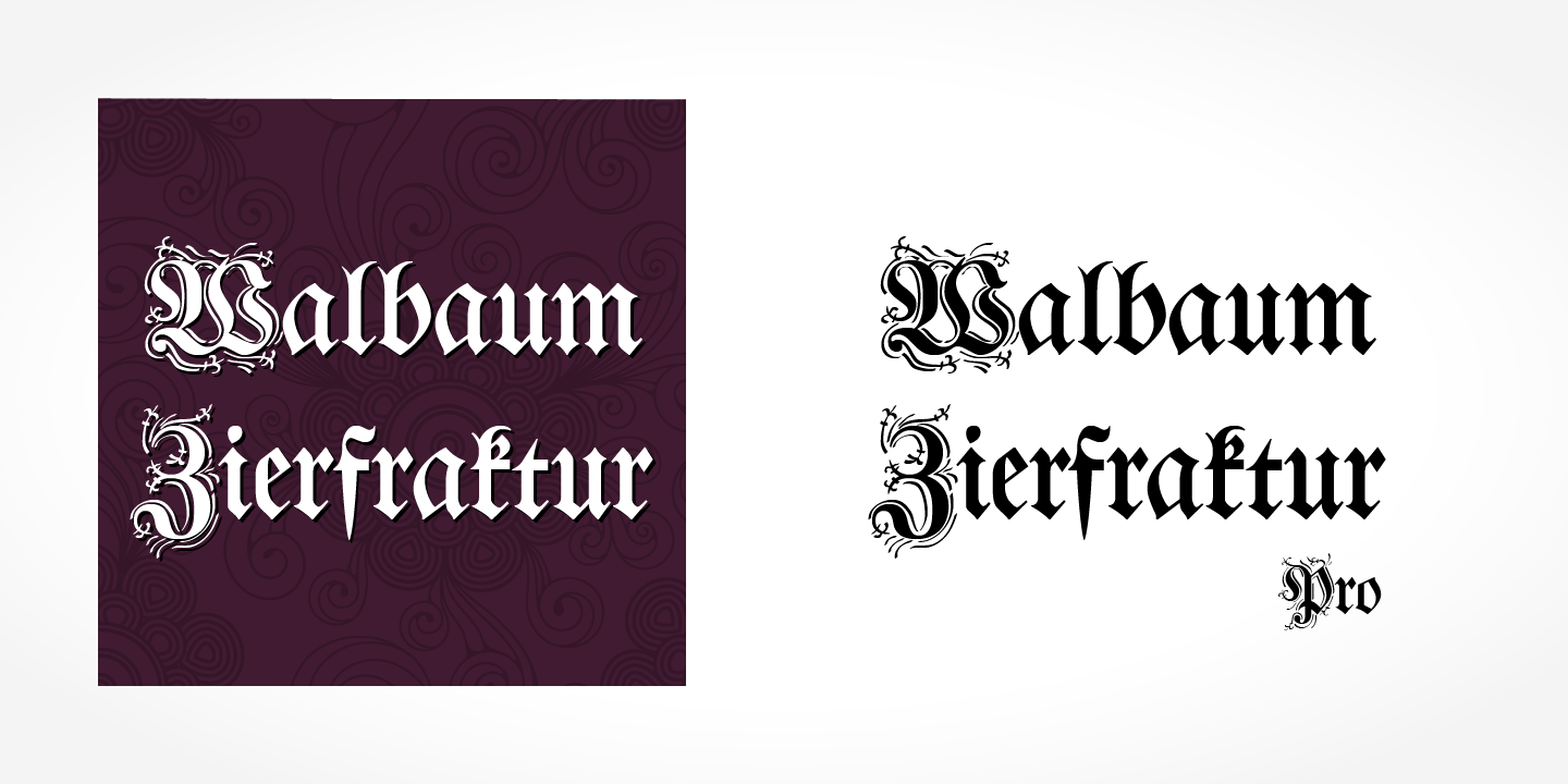 Walbaum Zierfraktur Pro™
