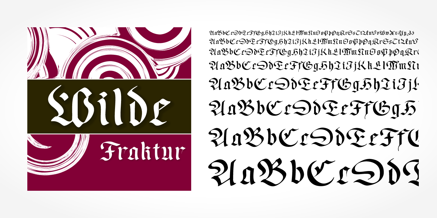 Wilde Fraktur Pro™