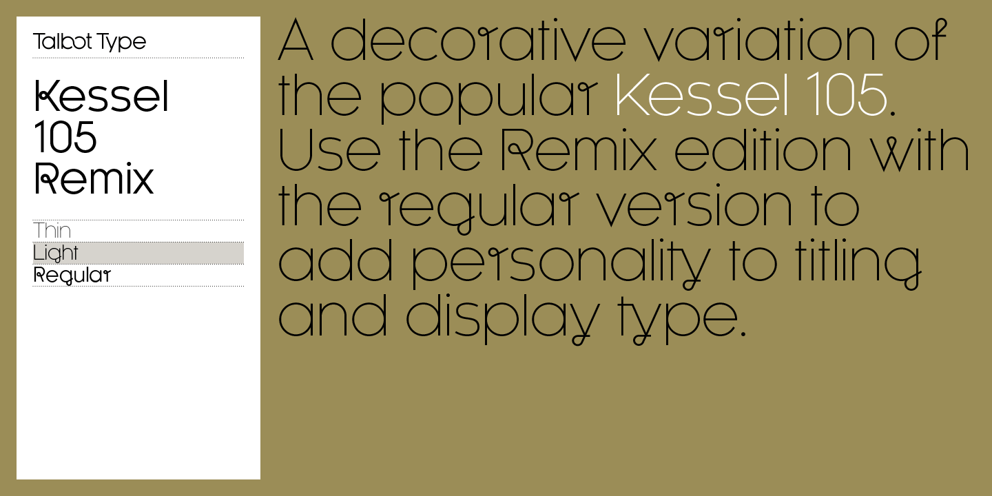 Kessel 105 Remix
