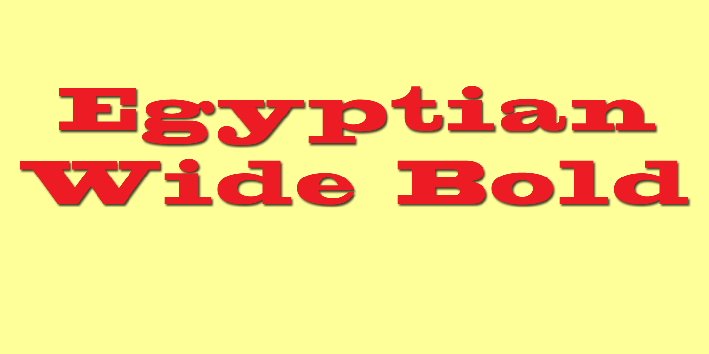 Egyptian Wide