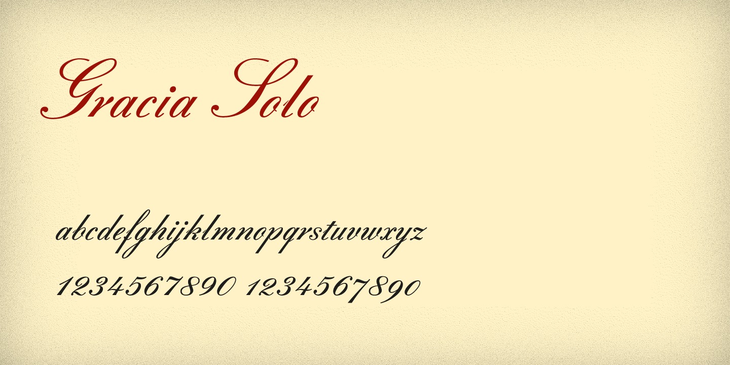 Gracia Solo™