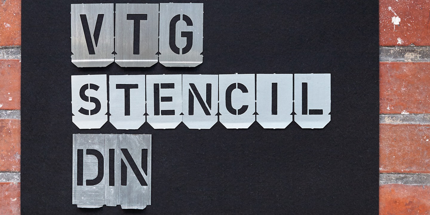 Vtg Stencil DIN™