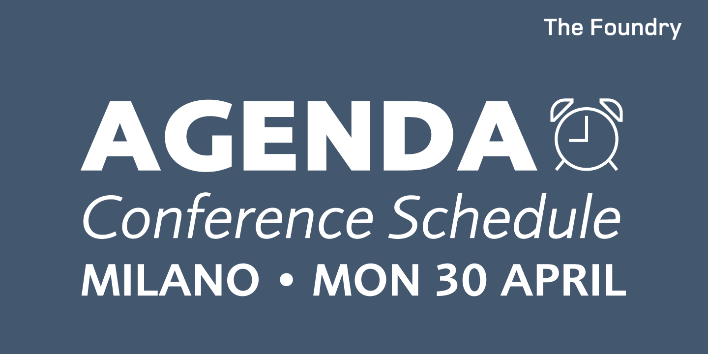 Agenda Semibold Font Free Download