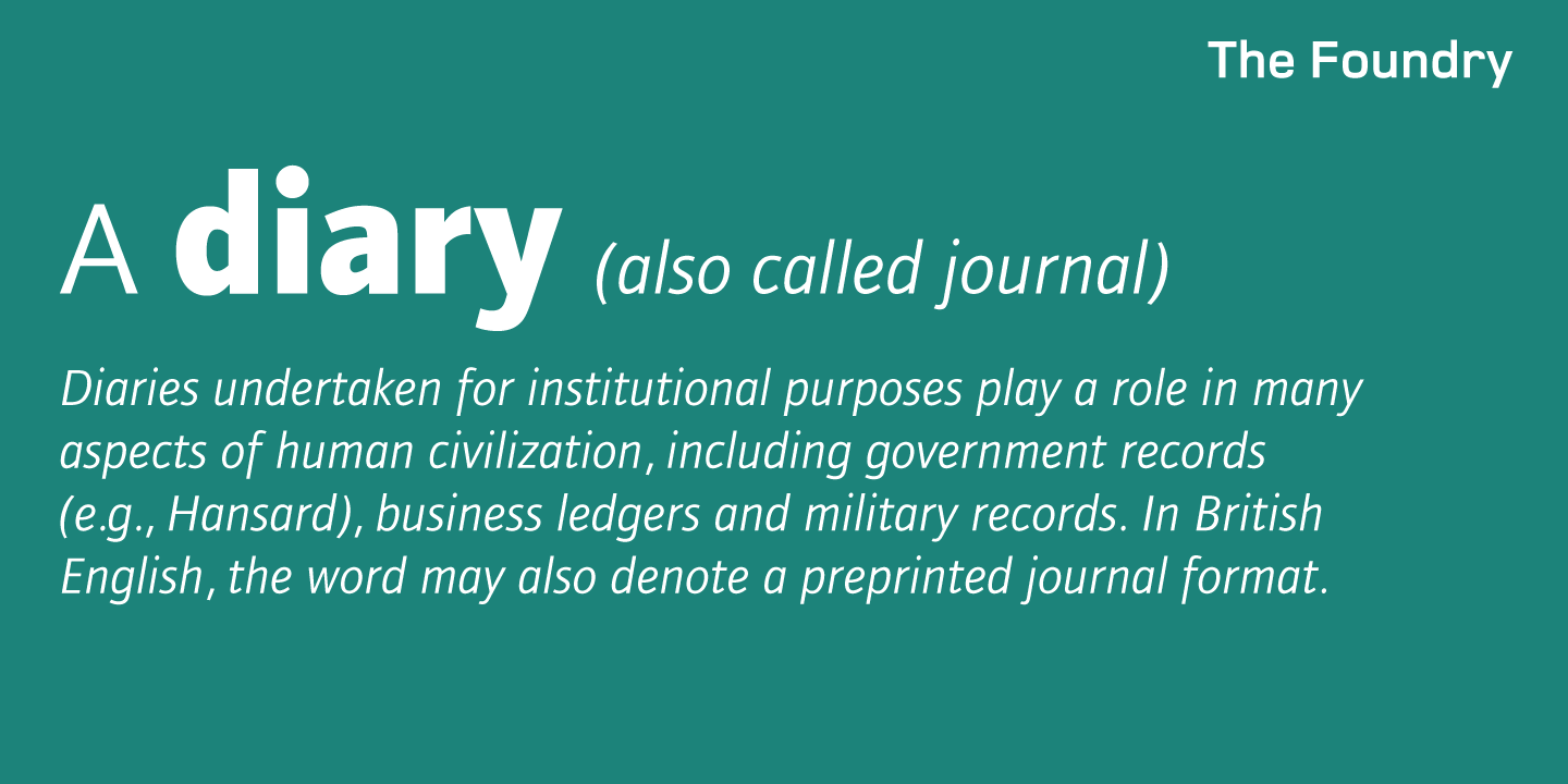 Foundry Journal