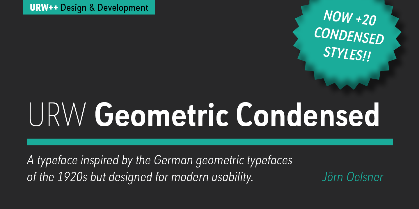 URW Geometric Condensed®