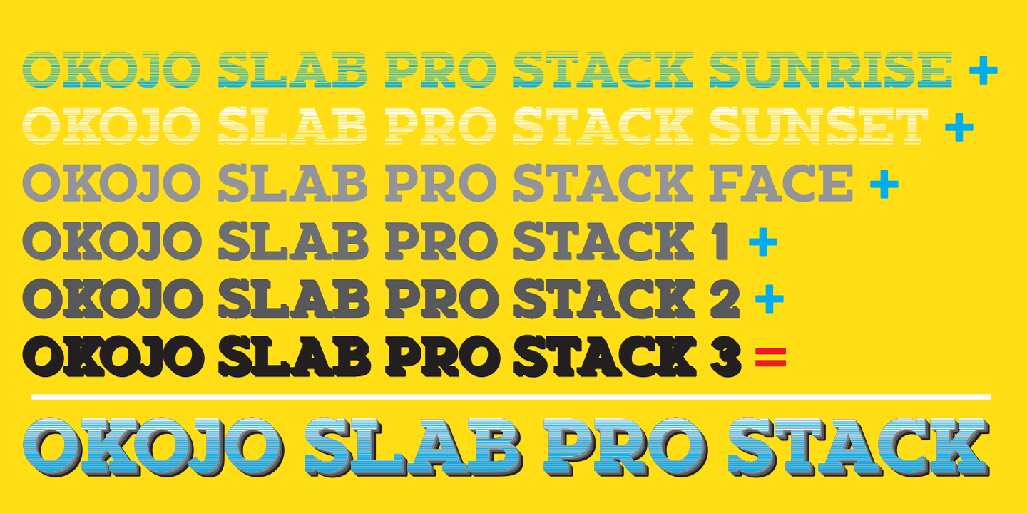 Okojo Slab Pro Stack