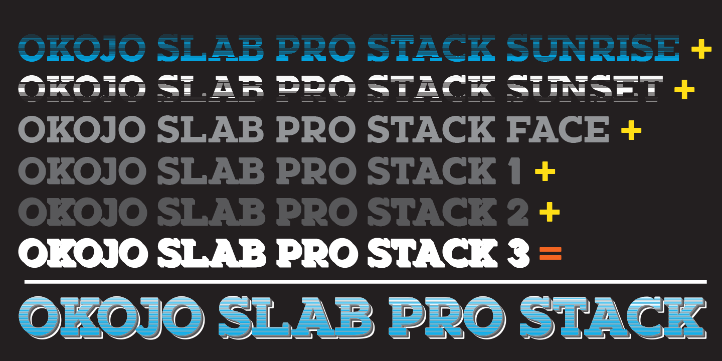 Okojo Slab Pro Stack