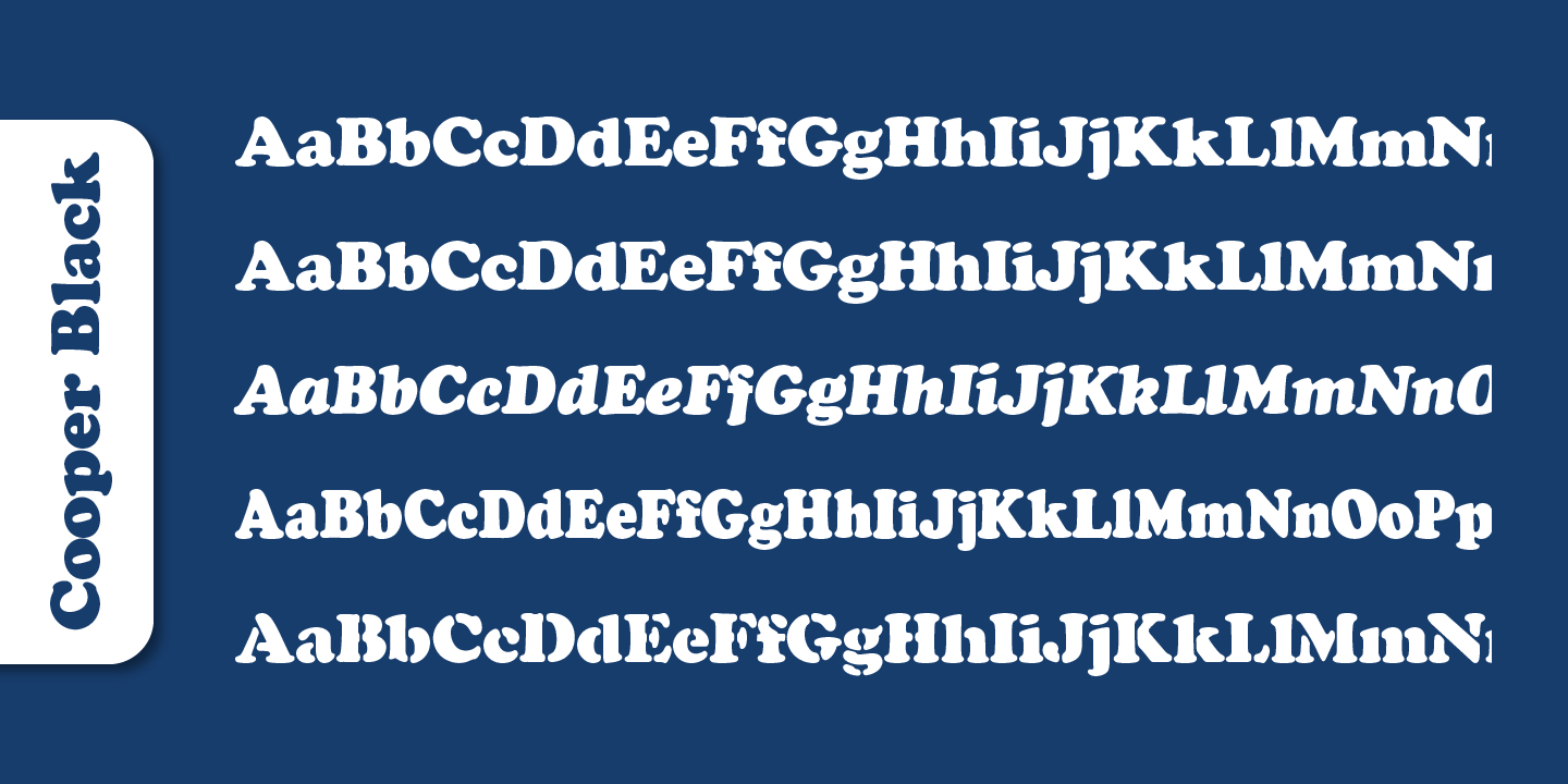 Cooper Black Pro