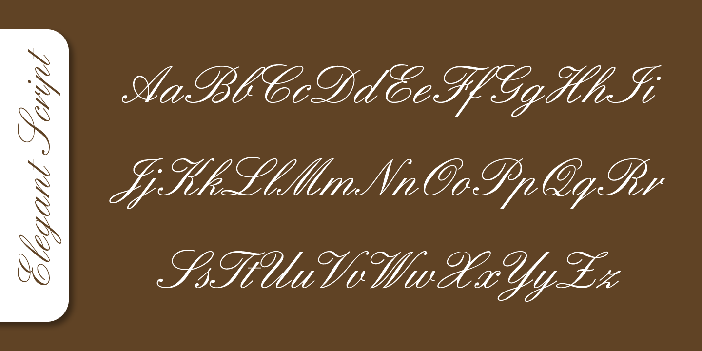 Elegant Script Pro