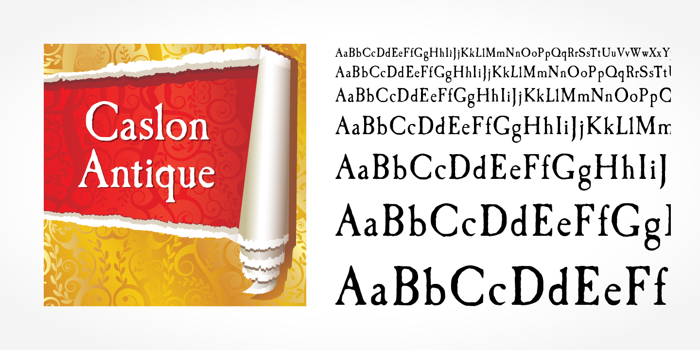Caslon Antique Pro