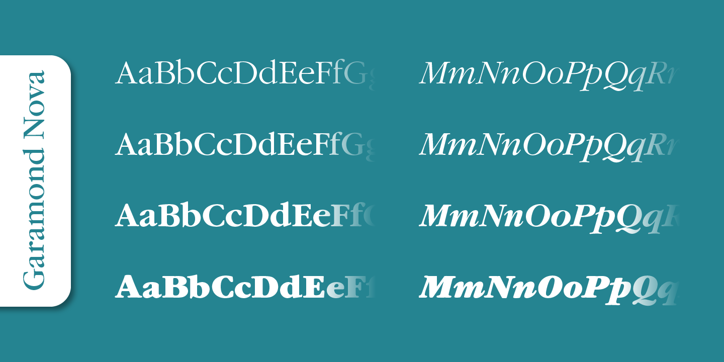 Garamond Nova Pro