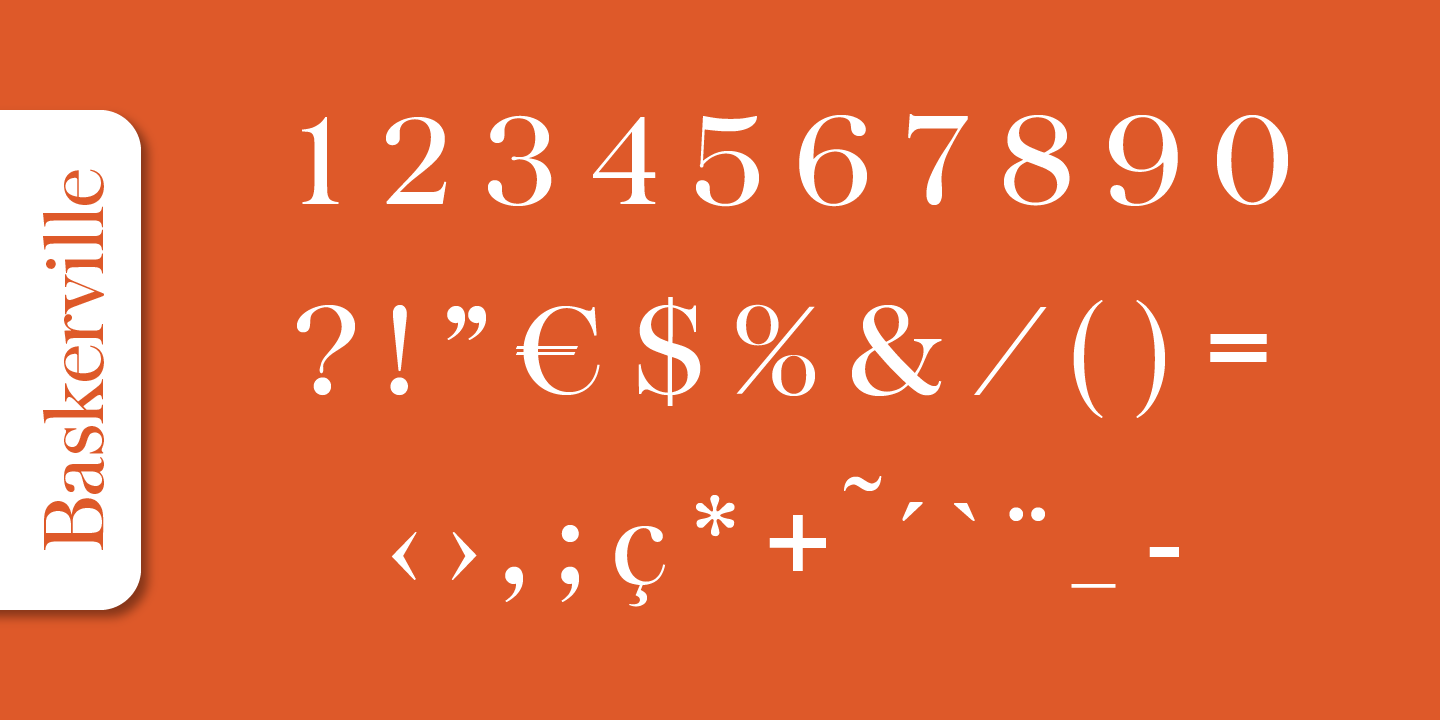 Baskerville Serial™