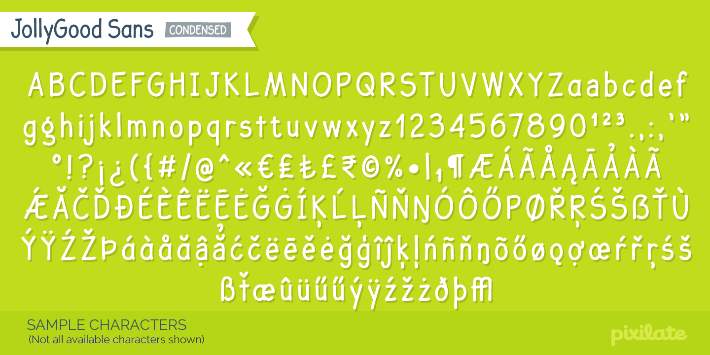 JollyGood Sans Condensed