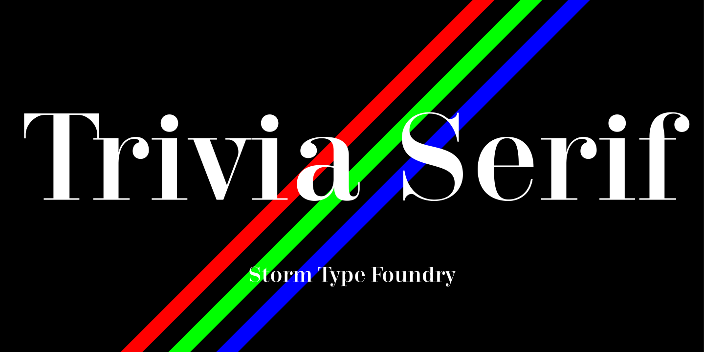 Trivia Serif™