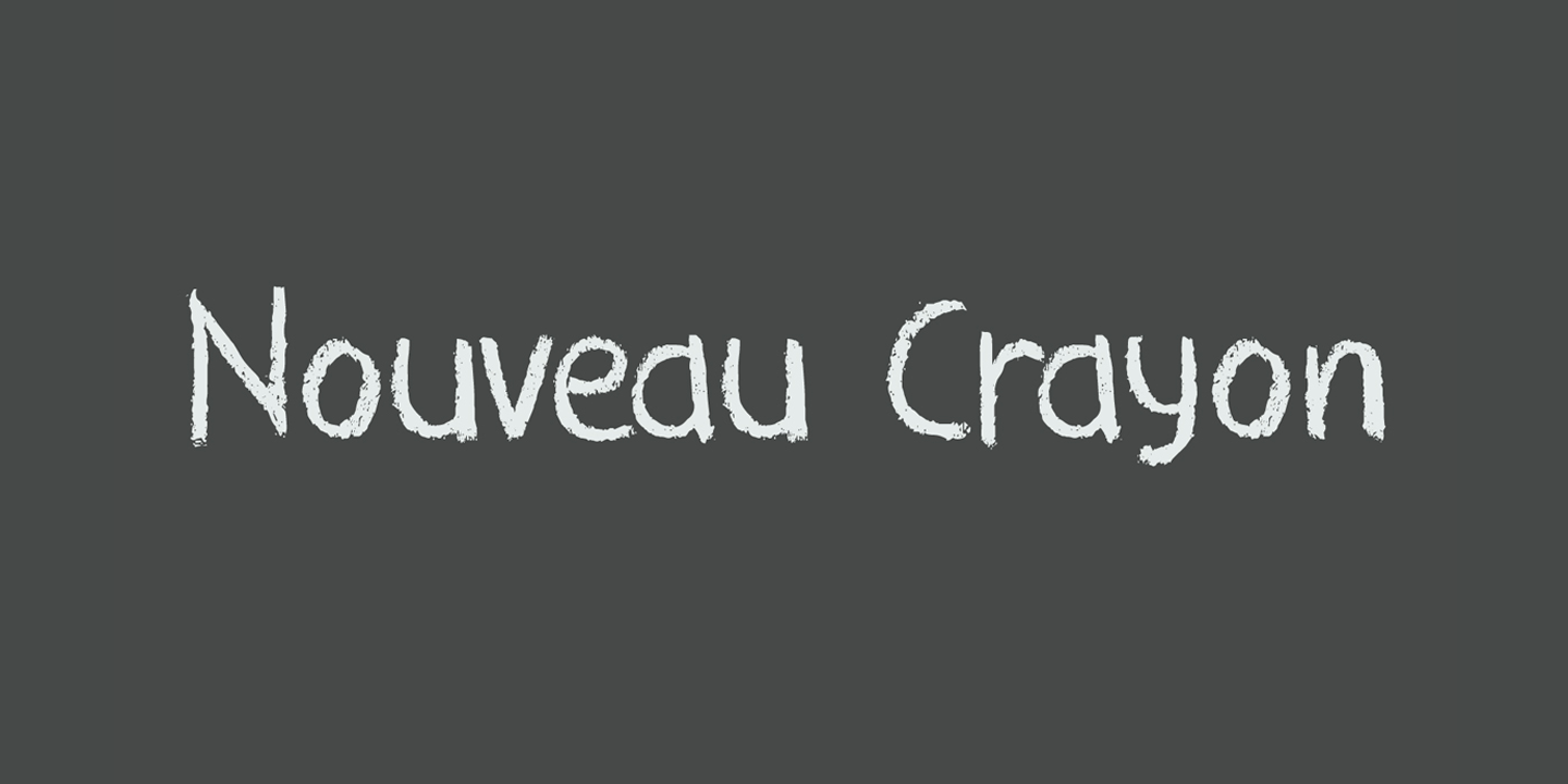 Nouveau Crayon