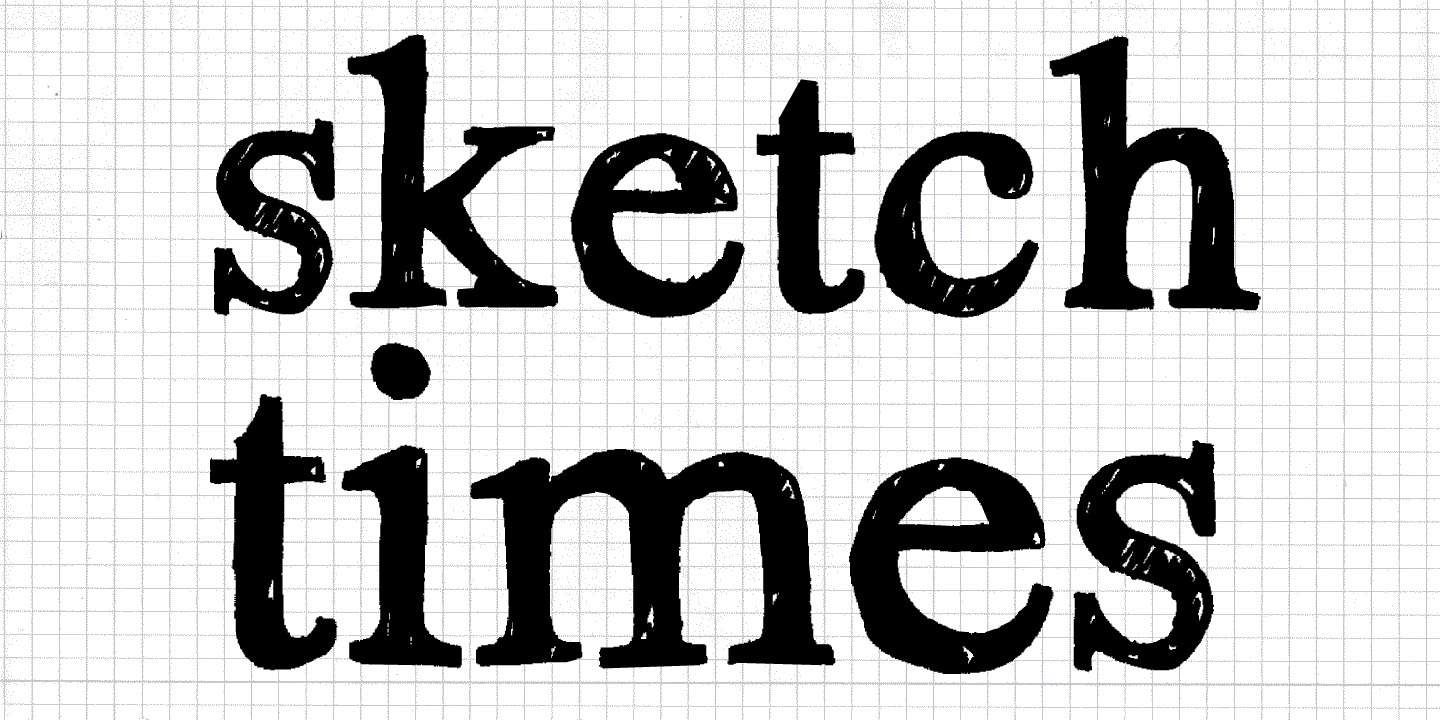 Hand Scribble Sketch Times