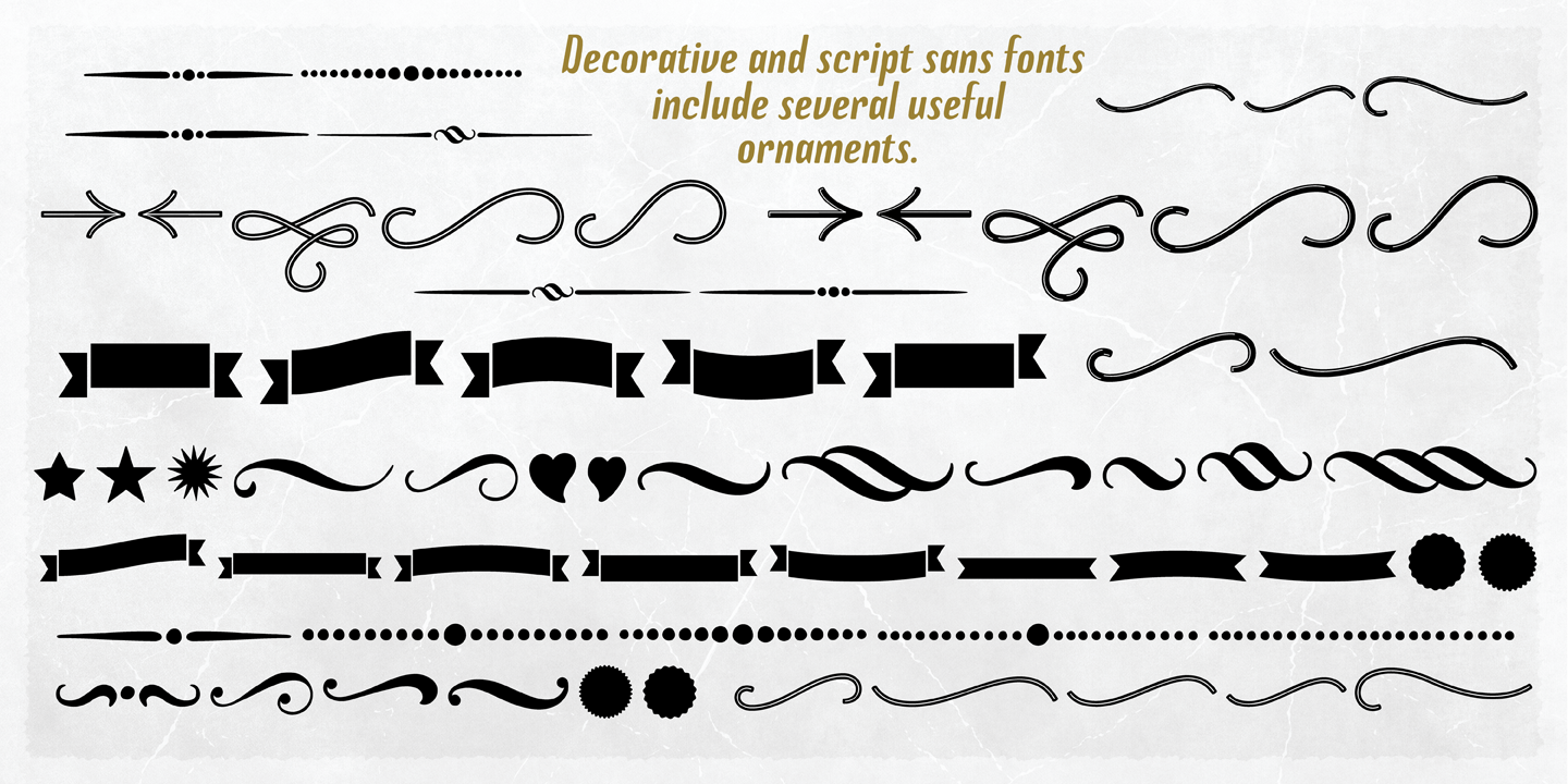 Ornament Fonts - Bergamot Ornaments Font Download.