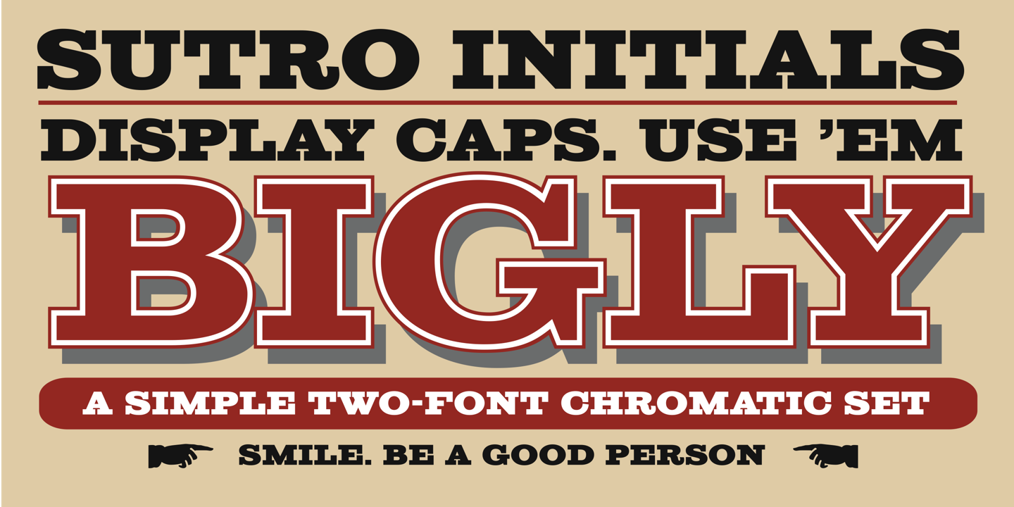 Sutro Initials