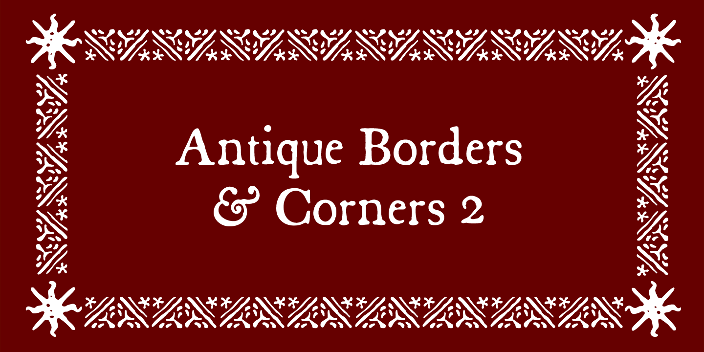Antique Borders & Corners 2™