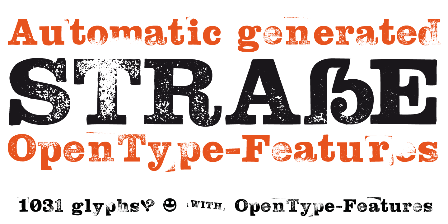 Hand Stamp Slab Serif Rough