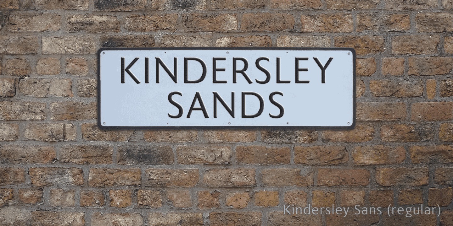 Kindersley Sans