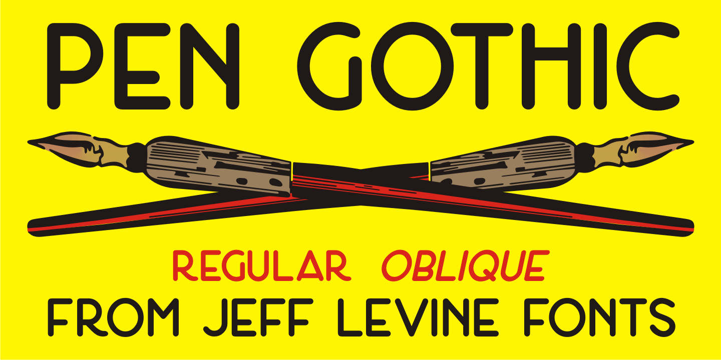 Pen Gothic JNL