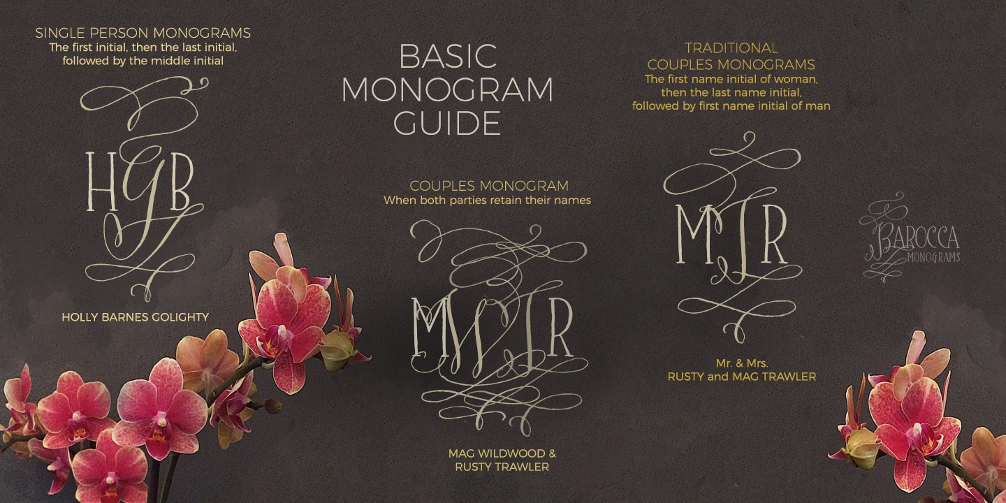 Barocca Monograms™