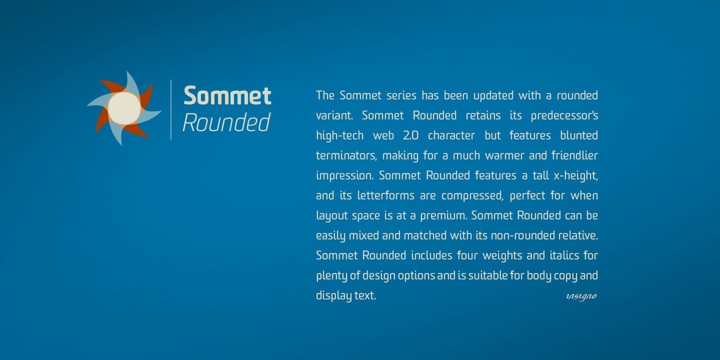Sommet Rounded™