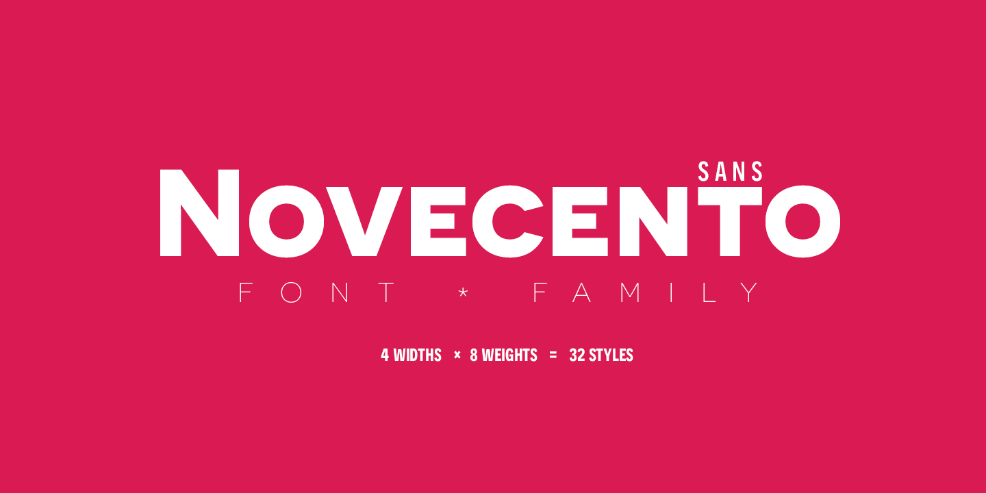 Novecento Sans