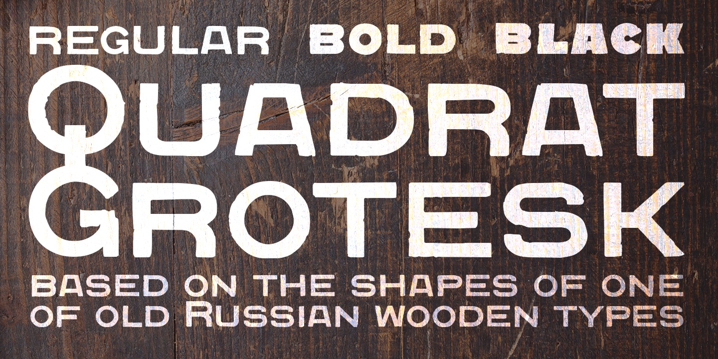 Quadrat Grotesk™