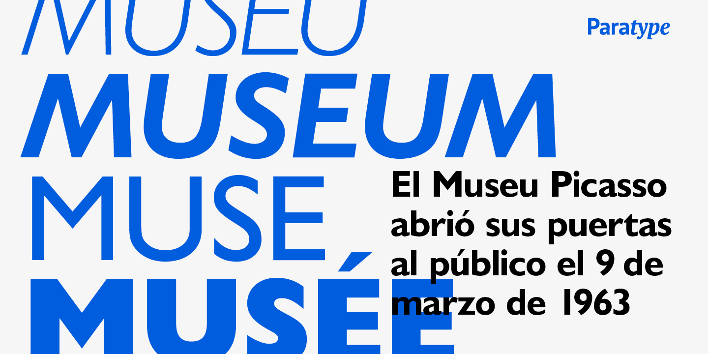 Paratype Myfonts